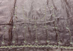 Stunning Copper: Fendy Silk Saree with Exquisite Zardosi Handwork